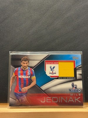 Mile Jedinak Australien Topps Premier League 2014 Trikot schöne Patches Crystal