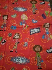  Me And My Big Ideas Girl Shopping  Stylish Cotton Fabric 45" X 18"