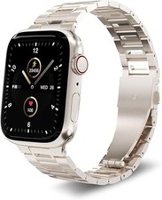 Metal Band for Apple Watch - Stainless Steel Apple Watch Band 49mm 46mm 45mm 44m