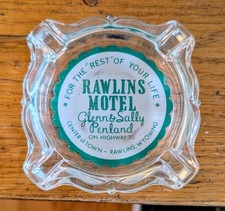 Rawlins Motel Hwy. 30 Rawlins Wyoming Ashtray