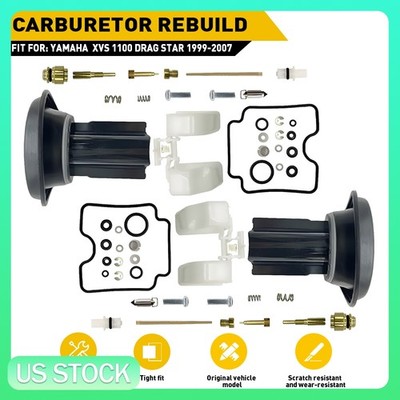 For Yamaha XVS 1100 Drag Star 1999-2007 OEM QUALITY Carburetor Rebuild Kit Fits