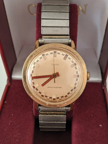 RUNS FAST Vintage Timex Watch Manual Wind