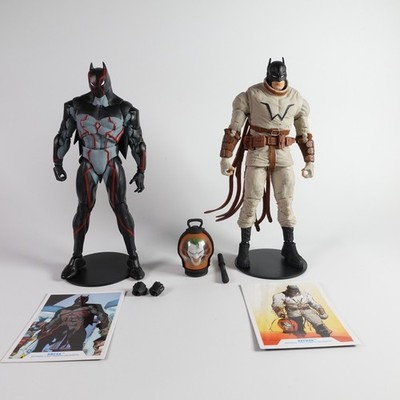 McFarlane Toys DC Multiverse Omega Batman 7in Last Knight on Earth Bane BAF Lot