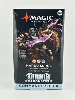 MTG Tarkir Dragonstorm Commander Deck Mardu Surge Sealed
