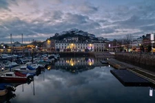 Torquay harbour, Devon, UK  - 18" x 12" PRINT - UK COASTAL PHOTOGRAPHY