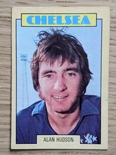 A&BC-FOOTBALL 1973 Blue Back - ALAN HUDSON - CHELSEA Card #50