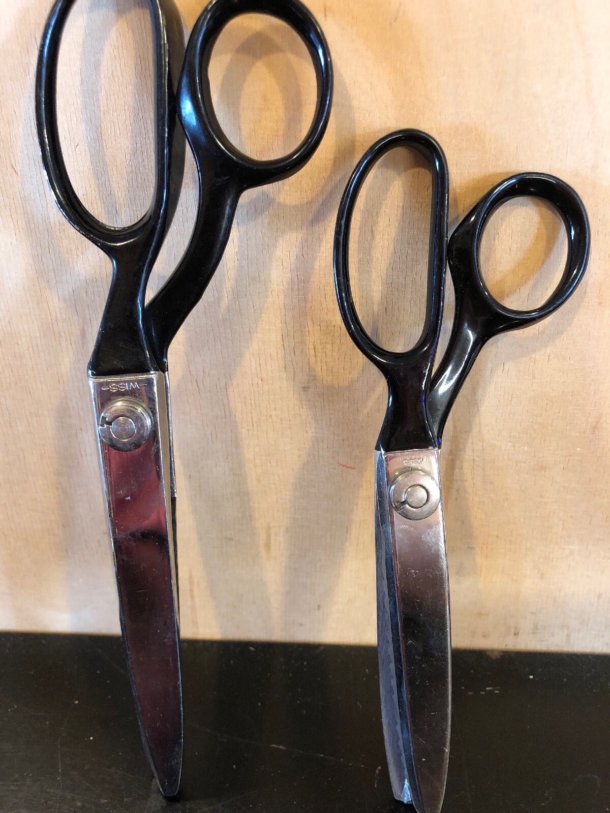 Vintage Wiss CB7 & CB9 Pinking Shears From The 50’s60’s, Made in USA
