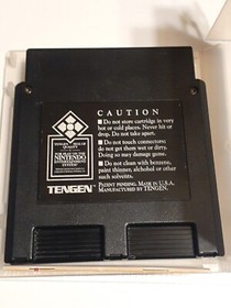 Gauntlet NES Tengen Cartridge and Manual In Clear Case  (1985)