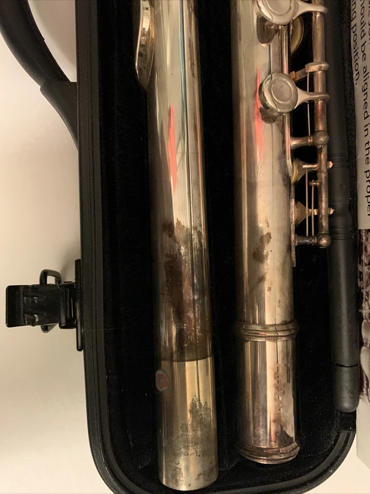 First Act Student Flute Silver Plated w/ Hard shell Carrying Case - Image 3 of 4