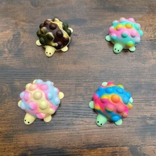 Turtle Poppers Fidget Toy 4-Pack