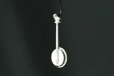 Great Value On A 925 Sterling Silver P & B Banjo Style Charm Pendant (PEN1695)