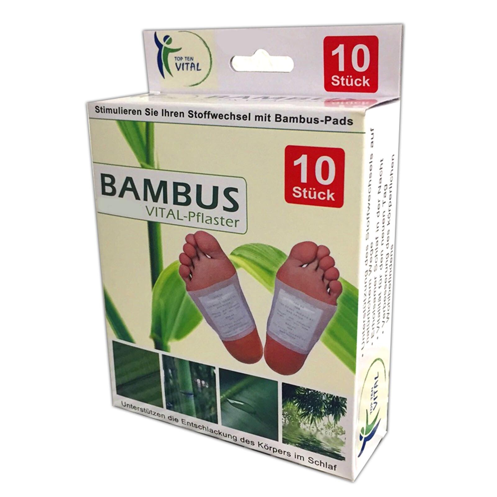 100x Bambuspflaster Vital Bambus Pflaster Grelly Deutschland