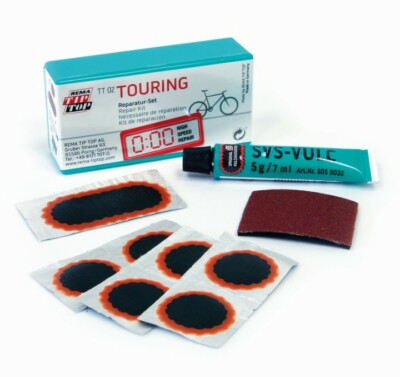 Kit Réparation Chambre à Air Tip Top TT02 - Necessaire Rustines Pour Pneus Vélo Et Camping-Car