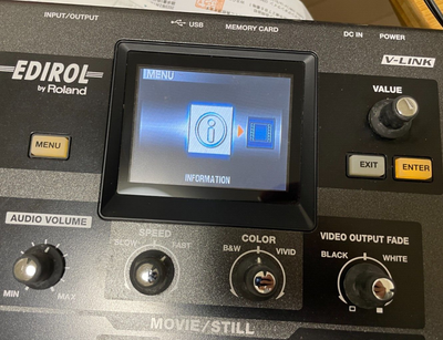 Roland P-10 Edirol Visual Sampler Audio Video Sample Pad VJ DJ P10