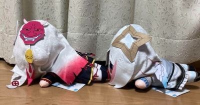 Hololive Production Ayame Kanata Nesoberi Plush Doll 26cm Set 2