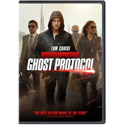Mission: Impossible - Ghost Protocol (DVD, 2011) - Ex Library - **DISC ONLY**