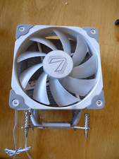 Vetroo V5 White CPU Air Cooler 5x Heat Pipes 120mm PWM Addressable RGB Lighting