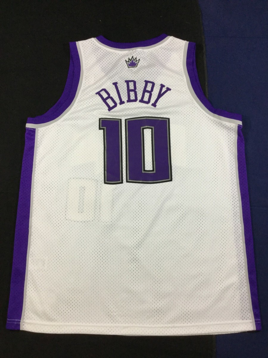 Vintage Sacramento Kings Mike Bibby #10 Basketball NBA Nike