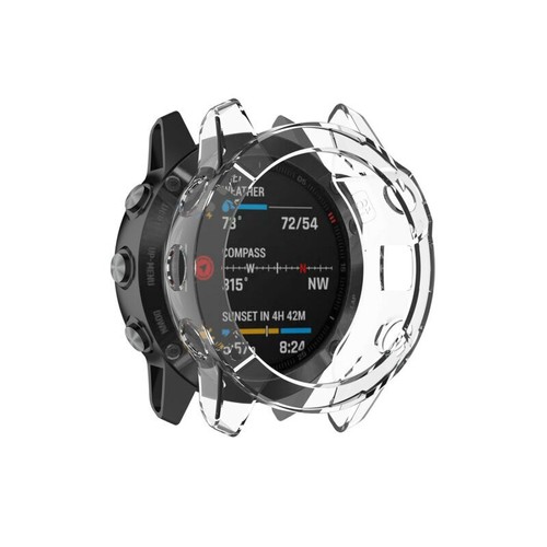 Housse de protection antichoc en TPU pour Garmin Fenix 7 7S 7X 6 6S 6X Pro 5 5X 5S - Photo 42 sur 62