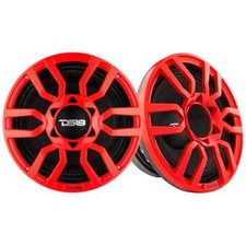 DS18 PRO-GRILL10 Universal 10" Inch Red Plastic Subwoofer Cover Sub Woofer Grill