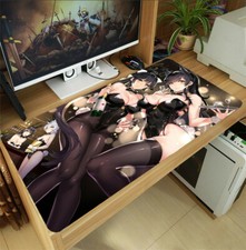 Alfombrilla de ratón grande Azur Lane Atago Anime Girl teclado juego escritorio alfombrilla 70x40 cm