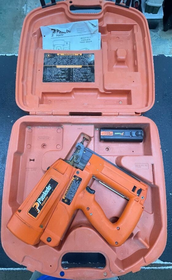 Paslode Battery Operated Trim Nailer ITW Paslode Cordless Finish