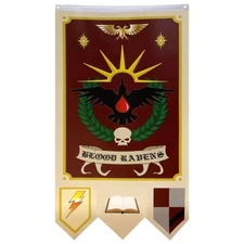 Blood Raven Chapter Legion Flag banner 30x50inch Home Garden Party Decoration