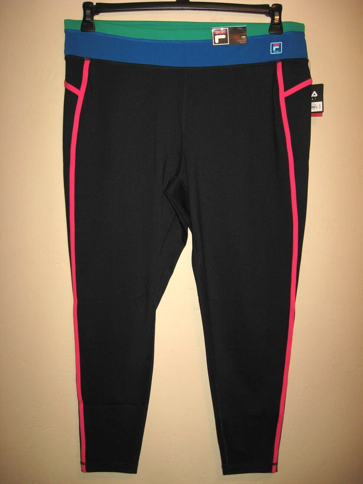 Fila Women's Fitness / Legging Pants ~ Plus Sz. 2X~ NWT - Image 2 of 4