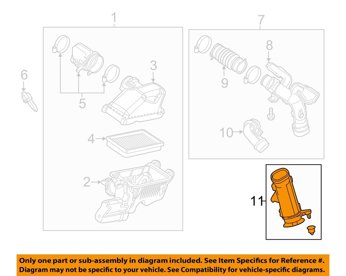 NISSAN OEM 13-19 Versa Note EngineTransaxle Air Intake-Air