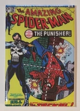 The Amazing Spiderman 129 Marvel Comic book Refrigerator Magnet 2" X 3" Punisher