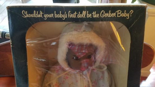 Vintage 1979 Atlanta Novelty 17" African American Gerber Baby Doll In Box - Picture 2 of 10