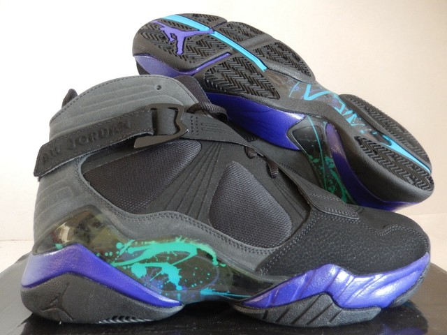 jordan 8 aqua black