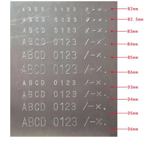 Manual Steel Embossing Machine Metal Stamping Label Engrave Embosser ...