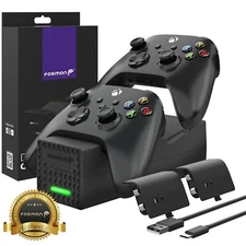 Fosmon High Speed Battery Charging Dock Station for Xbox Series X / S Controller