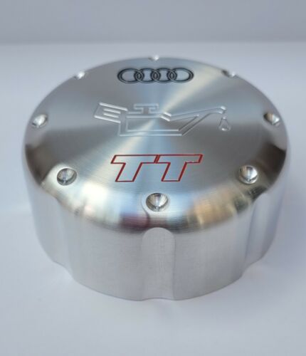KIT TAPA FLUIDO MOTOR ALUMINIO BILLET PARA MK1 AUDI TT - 225 / 180 / V6 - Imagen 5 de 9