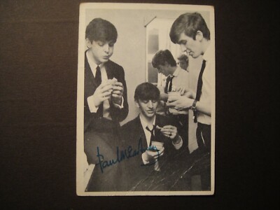 TOPPS USA T.C.G. THE BEATLES #18 FAB FOUR JOHN PAUL RINGO GEORGE MERSEY ...