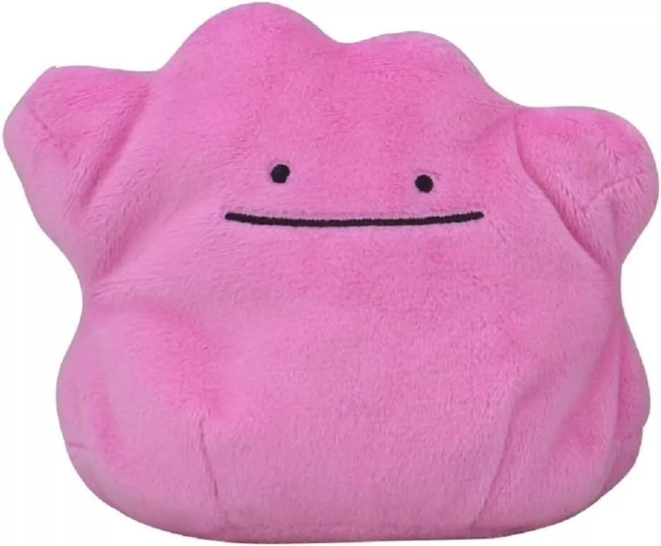 Plush Pokemon fit Ditto