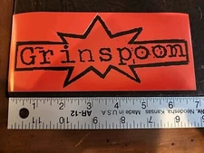 Grin Spoon Grinspoon CD Album Release Promo Sticker  NOS