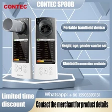 CONTEC SP80B Spirometer Medical portable vital capacity meter Bluetooth
