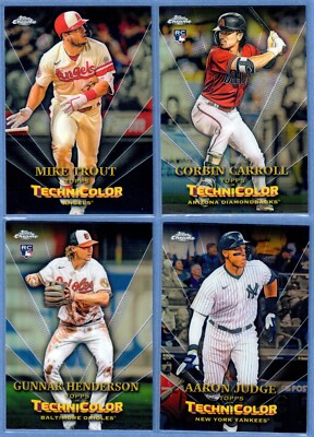 2023 Topps Chrome Technicolor ~ You Pick ~ Complete Your Set