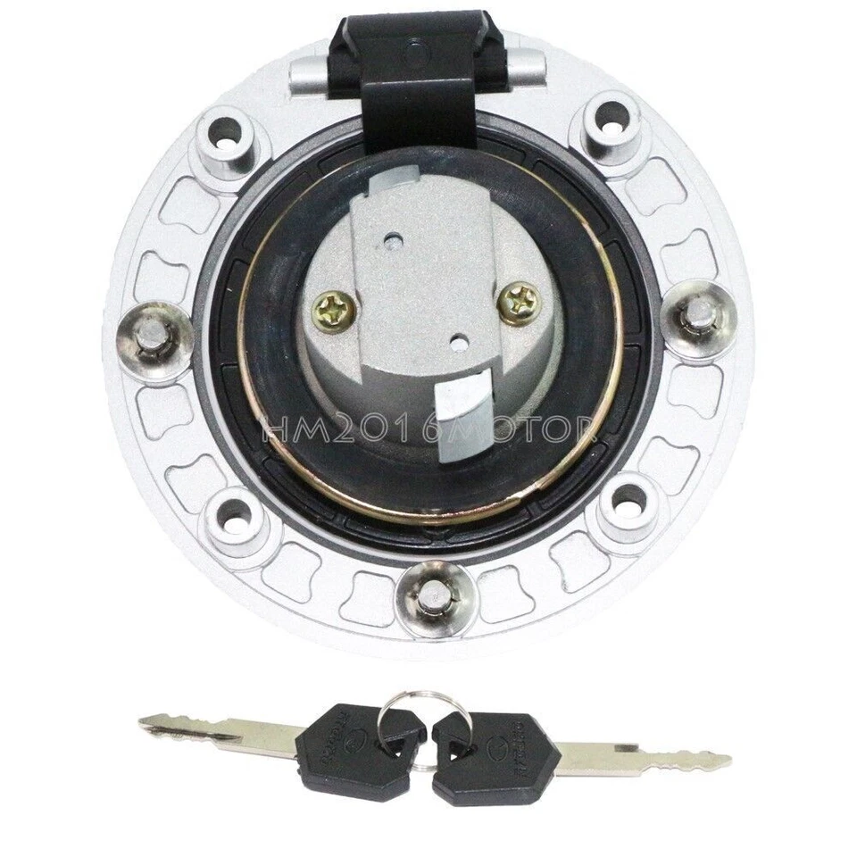 Llaves de bloqueo de tapa de tanque de combustible para Suzuki TL1000S 1997-2001 TL1000R 98-03 Foto 3 de 4
