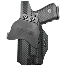 Paddle Holster fits: Glock 17 19 19X 26 31 32 33 34 45 TLR-1 - Rounded Gear