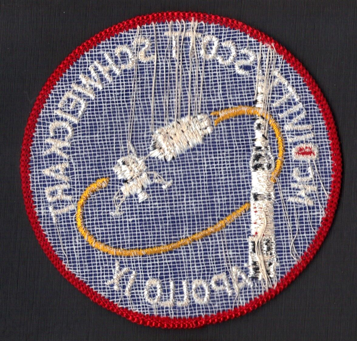 APOLLO 9 LION BROTHERS VINTAGE ORIGINAL NASA CLOTH BACK SPACE PATCH EXCELLENT - Picture 2 of 3