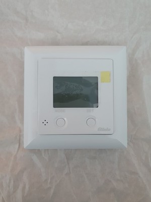 Eltako TF-UTH55 Funk Uhren Thermo Hygrostat 230V reinweiß