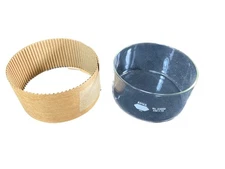 KIMBLE KIMAX 1200mL 150mm D x75mm H Glass Crystallization Dish 23000-15075