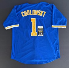 ROCH CHOLOWSKY SIGNED UCLA BRUINS JERSEY W/ JSA COA CERT AUTO TOP PROSPECT