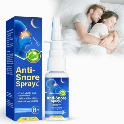 Natural Snore Care Spray for Better Breathing Sleep Aid Soothing 30ml