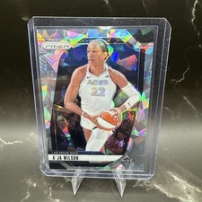 2024 Panini Prizm WNBA - A'ja Wilson #86 Ice Prizm