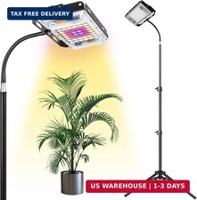 LBW Grow Light with Stand, Full Spectrum LED Floor Plant Light for Indoor Plants