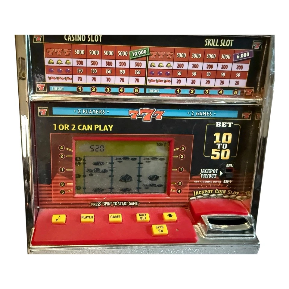 Radica Criss Cross Ranura 7 Modelo 73050 Versión Sobremesa - Funciona Foto 3 de 4